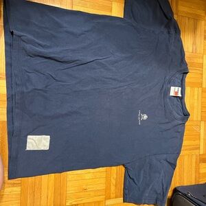 Navy Blue Hilfiger 100% Cotton t shirt oversized